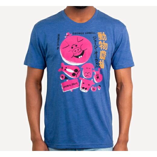 [Out of Print] George Orwell / 動物農場 Tee (Royal Blu...