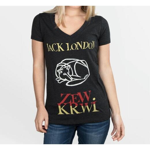[Out of Print] Jack London / Zew krwi V-Neck Tee (...