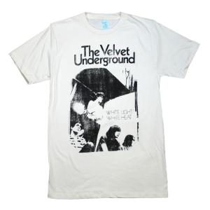 The Velvet Underground / White Light / White Heat Tee (Vintage White)｜rudie
