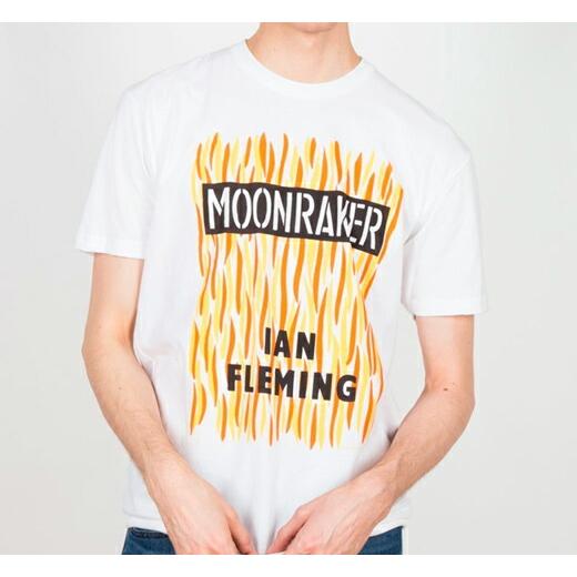 [Out of Print] Ian Fleming / Moonraker Tee (White)