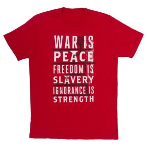 [Out of Print] George Orwell / 1984 Tee (Red)