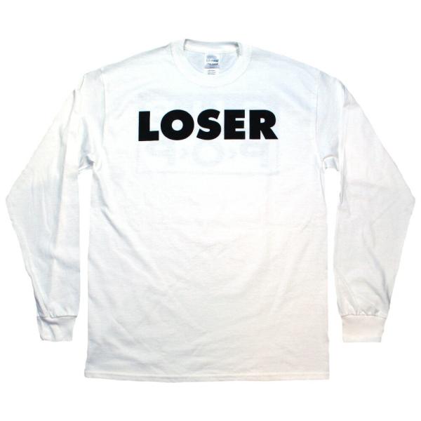 Sub Pop Records / Loser Long Sleeve Tee (White)