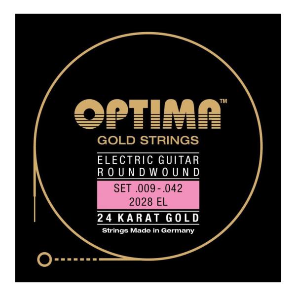 [OPTIMA] 24K Gold Strings [2028.EL] (.009-.042)
