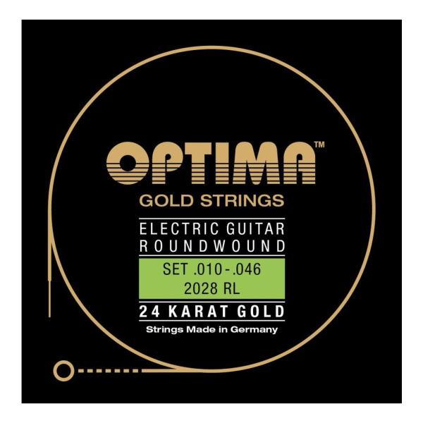[OPTIMA] 24K Gold Strings [2028.RL] (.010-.046)