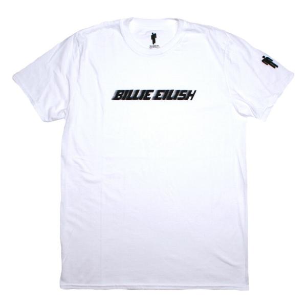 Billie Eilish / Racer Logo Tee (White) - ビリー・アイリッシ...