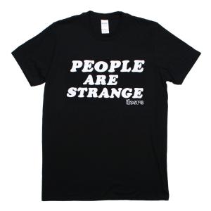 The Doors / People are Strange Tee (Black) - ザ・ドアーズ Tシャツ