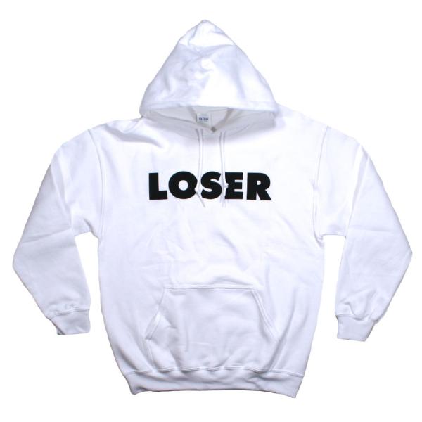 Sub Pop Records / Loser Pullover Hoodie (White)