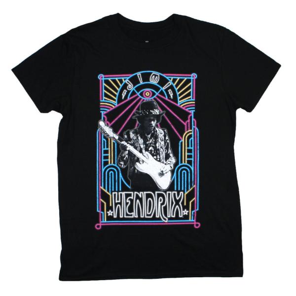 Jimi Hendrix / Electric Ladyland Neon Tee (Black) ...