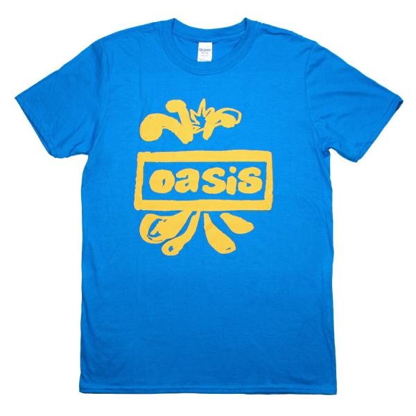 Oasis / Drawn Logo Tee (Sapphire)