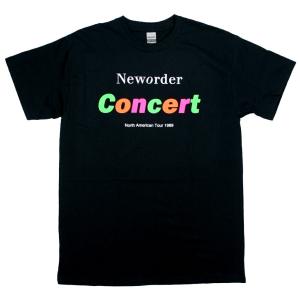 New Order / Concert Tee (Black)｜rudie