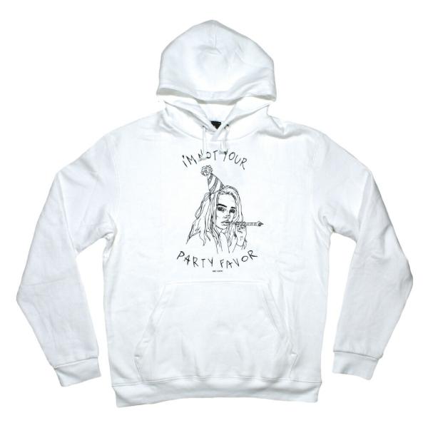 Billie Eilish / Party Favor Hoodie (White) - ビリー・ア...
