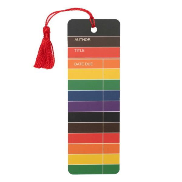 [Out of Print] Library Card Pride Bookmark図書カード デザ...