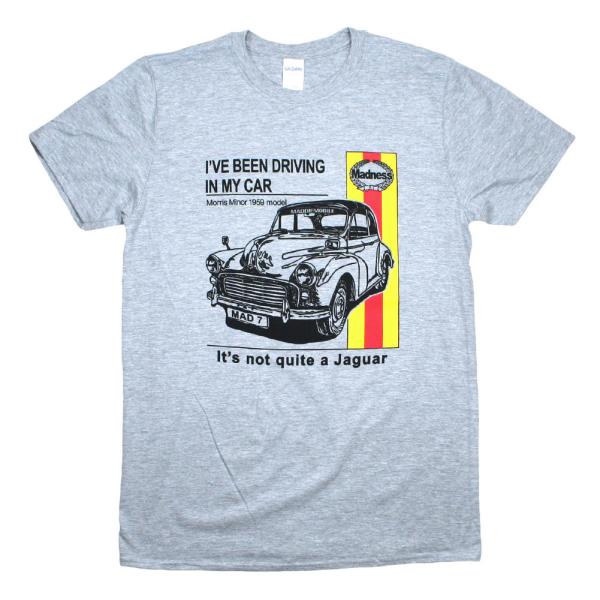 Madness / Driving in My Car Tee (Heather Grey) - マ...