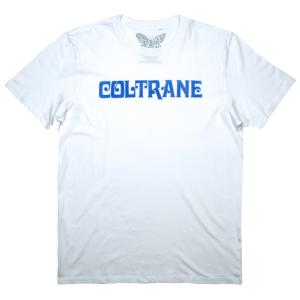 [Worn Free] John Coltrane / Vintage Logo Tee (White) - [ウォーン・フリー] ジョン・コルトレーン Tシャツ｜rudie
