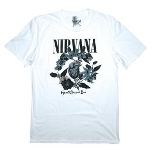 Nirvana / Heart-Shaped Box Tee (White) - ニルヴァーナ Tシャツ｜rudie