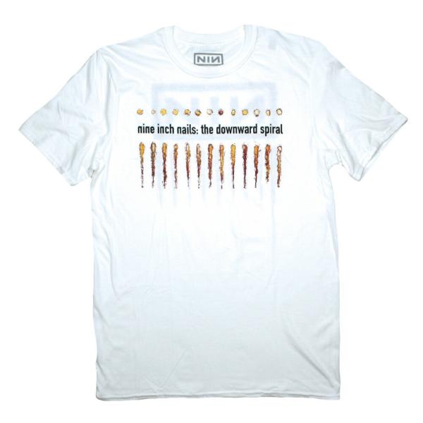 Nine Inch Nails / The Downward Spiral Tee 2 (White...