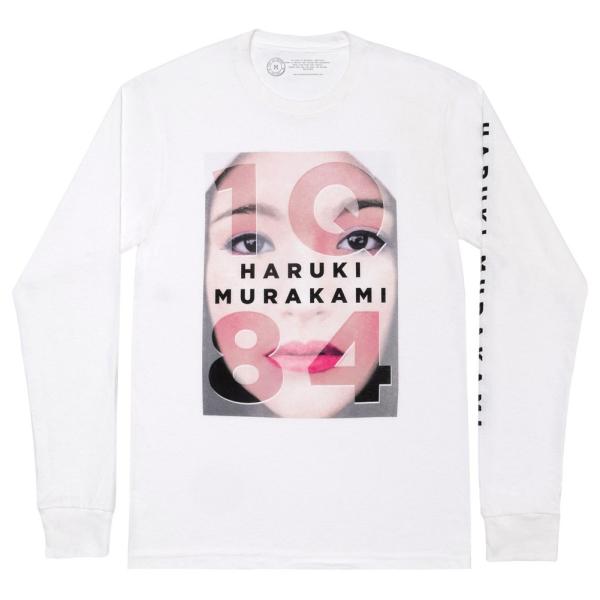 [Out of Print] 村上春樹 / 1Q84 Long Sleeved Tee (White...