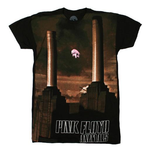Pink Floyd / Animals Big Print Tee (Black) - ピンク・フ...