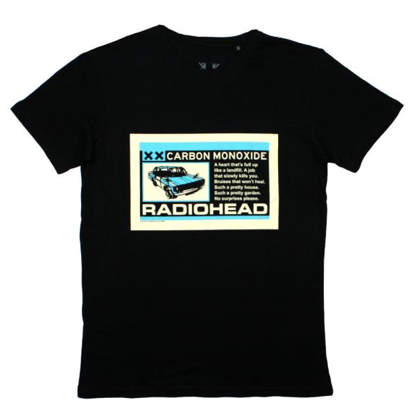 Radiohead / No Surprises Tee (Black) - レディオヘッド Tシャ...