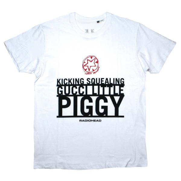 Radiohead / Paranoid Android Tee 2 (White) - レディオヘ...