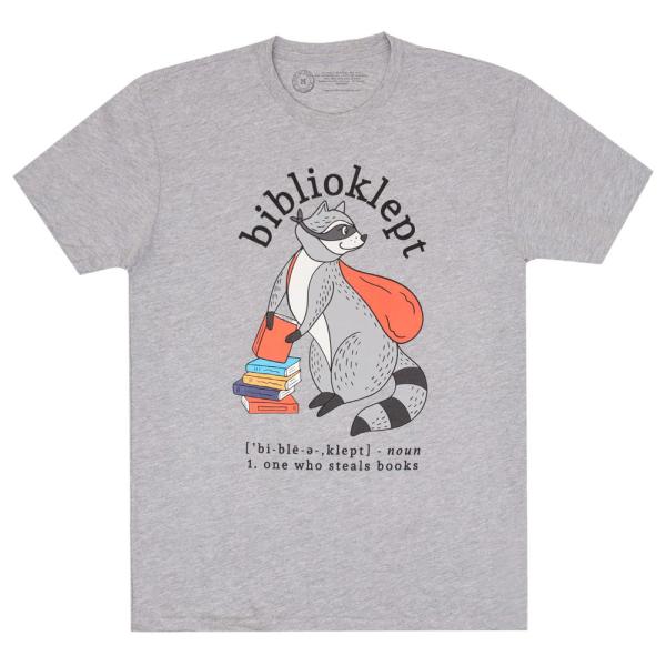 [Out of Print] Biblioklept Tee (Heather Grey) - [ア...
