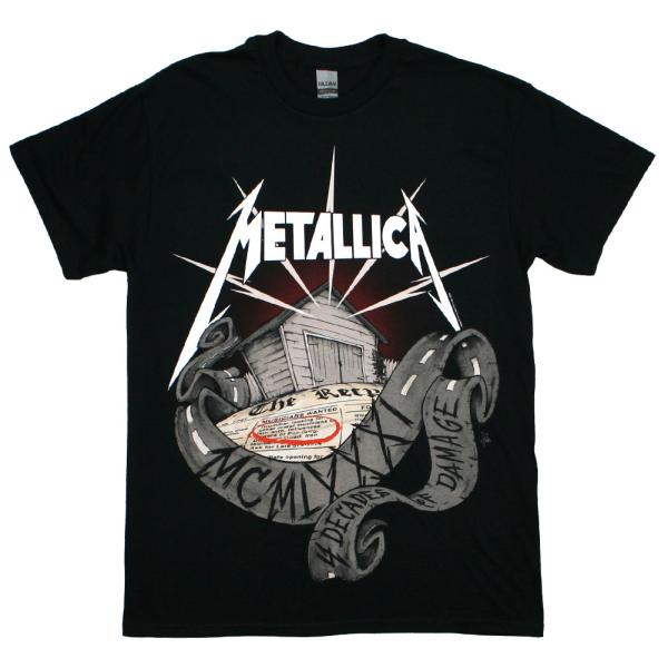 Metallica / MCMLXXXI 4 Decades Of Damage Tee (Blac...
