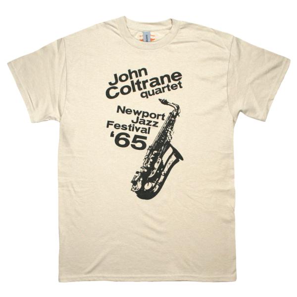 John Coltrane / Newport Jazz Festival Tee 1 (Sand)...