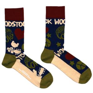 Woodstock Music and Art Fair / Surround Yourself with Love Socks - ウッドストック・フェスティバル ソックス｜rudie