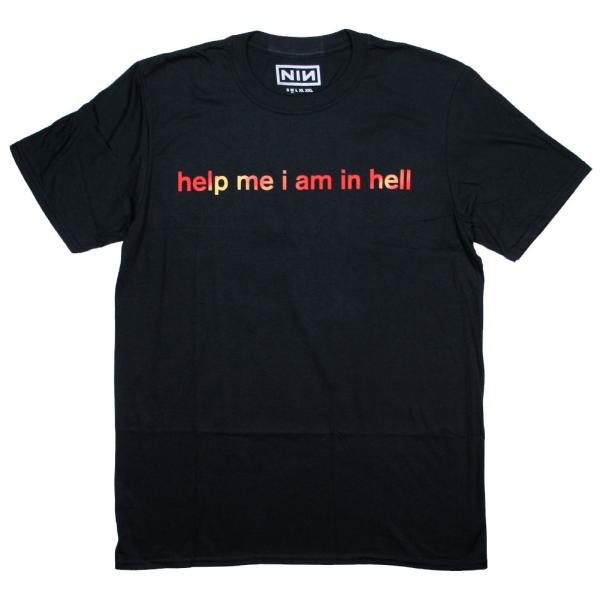 Nine Inch Nails / Help Me I Am in Hell Tee (Black)...