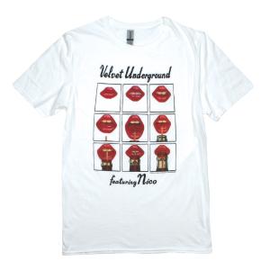 The Velvet Underground / Featuring Nico Tee 2 (White) - ヴェルヴェット・アンダーグラウンド Tシャツ｜rudie