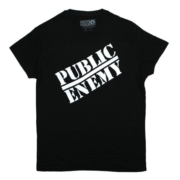 Public Enemy / Public Enemy Logo Tee (Black) - パブリ...