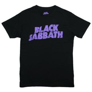 Black Sabbath / Logo Tee 2 (Black) - ブラック・サバス Tシャツ｜rudie