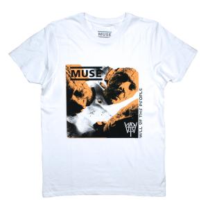 Muse / Will of the People Tee 1 (White) - ミューズ Tシャツ｜rudie