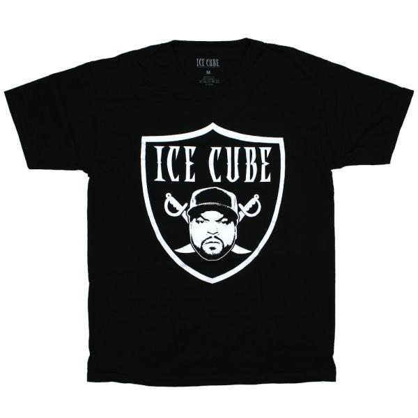 Ice Cube / Raiders Tee (Black) - アイス・キューブ Tシャツ