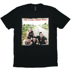 The Clash / Combat Rock Tee 1 (Black) - ザ・クラッシュ Tシャツ｜rudie