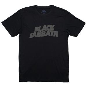 Black Sabbath / Logo Tee 3 (Hi-Build) (Black) - ブラック・サバス Tシャツ｜rudie