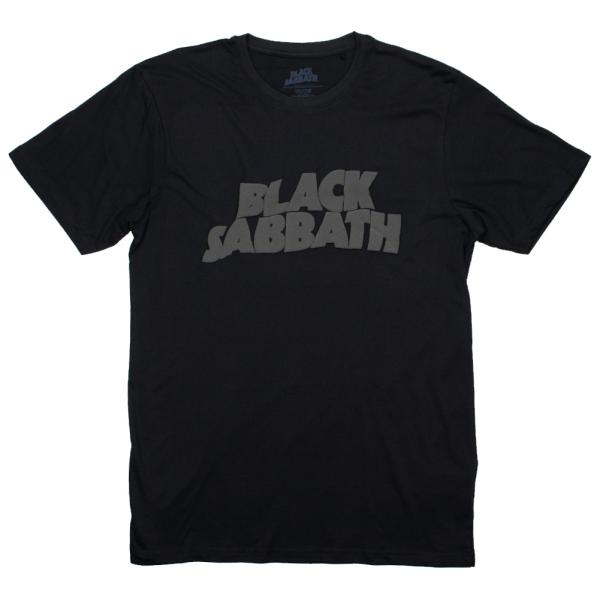 Black Sabbath / Logo Tee 3 (Hi-Build) (Black) - ブラ...