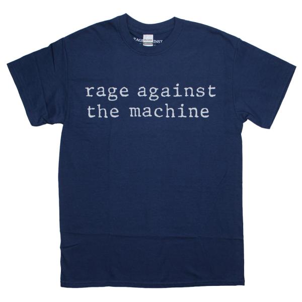 Rage Against the Machine / Band Name Tee (Navy) - ...