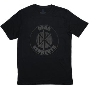 Dead Kennedys / Brick Logo Tee 3 (Hi-Build) (Black) - デッド・ケネディーズ Tシャツ｜rudie