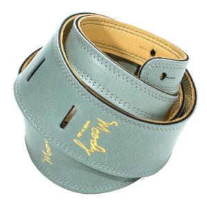 [Moody Leather] Leather Backed Guitar Strap [Standard / 2.5