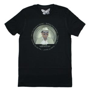 [Worn Free] Billy Preston / At 58 Tee 1 (Black) - [ウォーン・フリー] ビリー・プレストン Tシャツ｜rudie