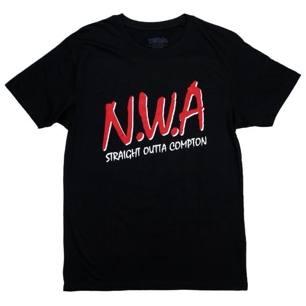 N.W.A / Straight Outta Compton Tee 2 (Black) - エヌ・...