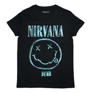 Nirvana / Dumb Tee (Black) - ニルヴァーナ Tシャツ｜rudie