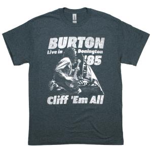 メタリカ・METALLICA・CLIFF BURTON・クリフバートン・LIVE・Tシャツ