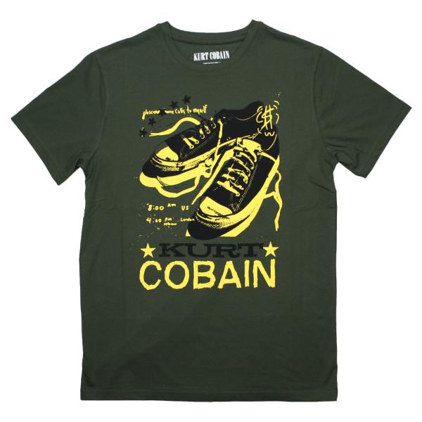 Kurt Cobain / Obscene Calls to Myself Tee (Dark Gr...