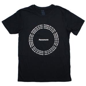 Paramore / Running Out of Time Tee 2 (Black) - パラモア Tシャツ｜rudie