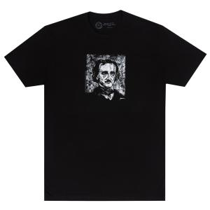 [Out of Print] Edgar Allan Poe / Romance Tee (Black) - [アウト・オブ・プリント] エドガー・アラン・ポー Tシャツ｜rudie