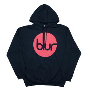 Blur / Circle Logo Hoodie (Black) - ブラー フード パーカー｜rudie