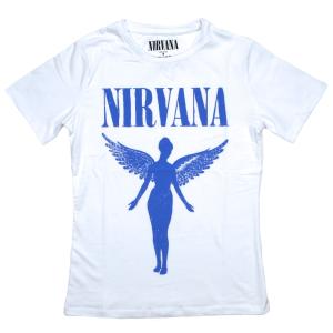 Nirvana / In Utero Womens Tee 5 (White) - ニルヴァーナ Tシャツ｜rudie