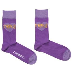 Prince / Purple Heart Socks (Purple) - プリンス  ソックス｜rudie